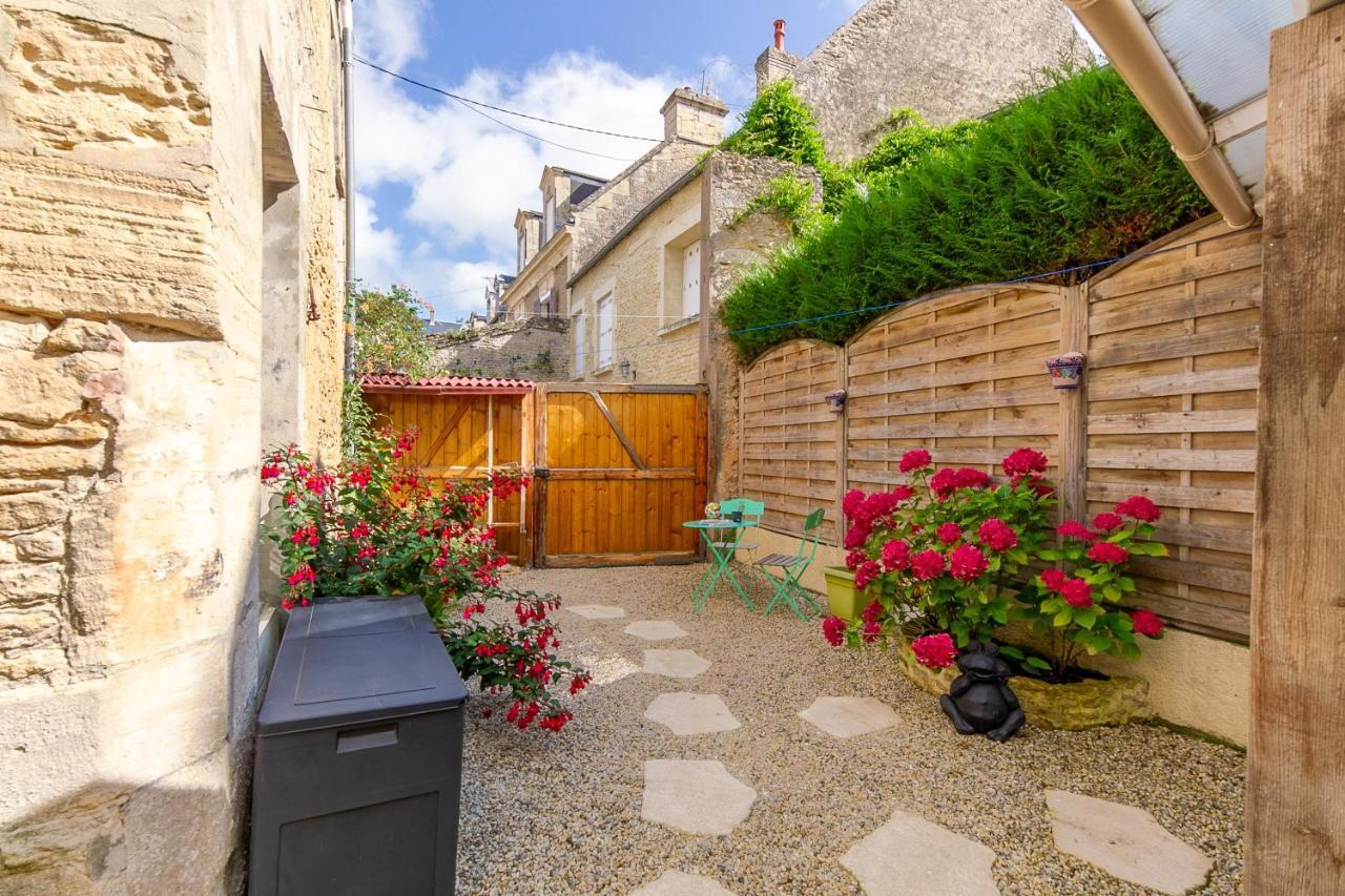 La Rochambelle - Charmante Maison De Pecheurs Bernières-sur-Mer Exterior foto
